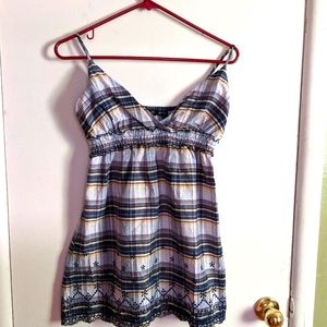 Vanity spaghetti strap top